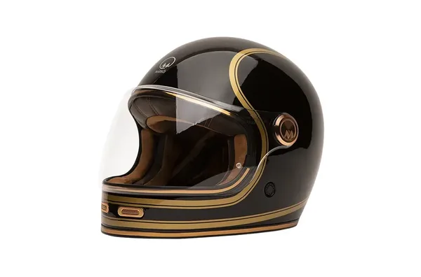 Casque Full Moon 2 Marko noir or brillant